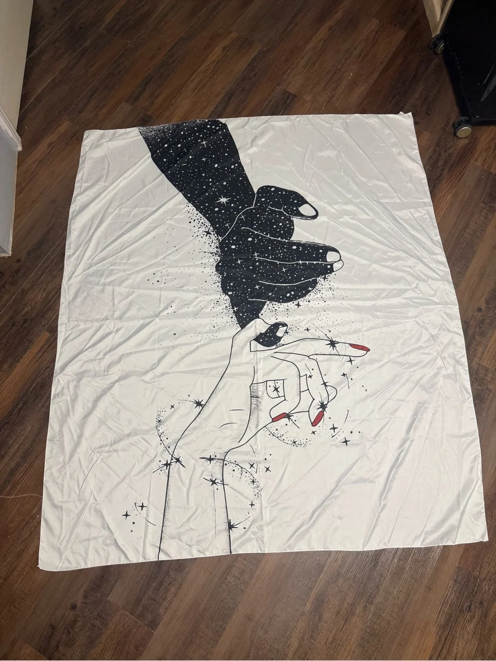 Set of 4 Wall Tapestries / Flags